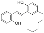 CAS 登录号：18221-53-9， (E)-5-己基二苯乙烯-2,2'-二醇