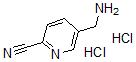 CAS 登录号：182291-88-9， 5-(氨基甲基)-2-吡啶甲腈盐酸盐(1:2)