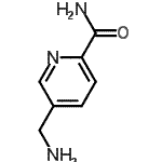 CAS#: 182292-13-3, 5-(Aminomethyl)-2-Pyridinecarboxamide