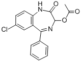 CAS#: 1824-74-4, 7-Chloro-1,3-Dihydro-5-Phenyl-2-Oxo-2H-1,4-Benzodiazepin-3-Yl Acetate