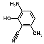 CAS 登录号：182499-93-0， 3-氨基-2-羟基-6-甲基苯甲腈