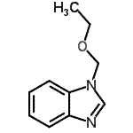 CAS 登录号：18250-01-6， 1-(乙氧基甲基)苯并咪唑