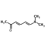 CAS 登录号：182503-41-9， (3E,5E)-6-(二甲基氨基)-3,5-己二烯-2-酮