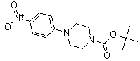 CAS 登录号：182618-86-6， 4-(4-硝基苯基)-1-哌嗪羧酸叔丁酯