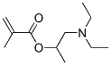 CAS 登录号：18262-04-9， 2-(二乙基氨基)-1-甲基乙基甲基丙烯酸酯