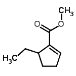 CAS 登录号：182683-18-7， 甲基5-乙基-1-环戊烯-1-羧酸酯