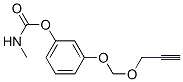 CAS 登录号：18278-43-8， N-甲基氨基甲酸3-[(2-丙炔基氧基)甲氧基]苯基酯