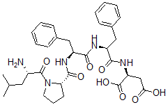 CAS 登录号：182912-74-9， L-亮氨酰-L-脯氨酰-L-苯丙氨酰-L-苯丙氨酰-L-天冬氨酸