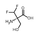 CAS 登录号：182998-58-9， 2-(二氟甲基)-L-丝氨酸