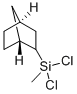 CAS 登录号：18301-58-1， 2-(联环庚基)甲基二氯硅烷