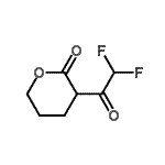 CAS#: 183279-72-3, 3-(Difluoroacetyl)Tetrahydro-2H-Pyran-2-One