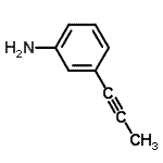 CAS#: 183322-32-9, 3-(1-Propyn-1-Yl)Aniline