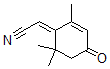 CAS 登录号：183474-68-2， (2,6,6-三甲基-4-氧代-2-环己烯-1-亚基)-乙腈