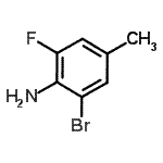 CAS#: 18349-09-2, 2-Bromo-6-Fluoro-4-Methylaniline