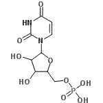 CAS 登录号：18354-06-8， 1-(5-O-膦酰呋喃戊糖基)-2,4(1H,3H)-嘧啶二酮