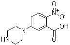 CAS 登录号：183622-35-7， 2-硝基-5-(1-哌嗪基)苯甲酸
