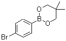 CAS 登录号：183677-71-6， 2-(4-溴苯基)-5,5-二甲基-1,3,2-二氧硼杂环己烷