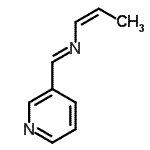 CAS#: 183864-41-7, (E)-N-[(1Z)-1-Propen-1-Yl]-1-(3-Pyridinyl)Methanimine