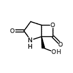 CAS 登录号：183873-86-1， (1R)-1-(羟基甲基)-6-氧杂-2-氮杂双环[3.2.0]庚烷-3,7-二酮