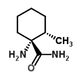 CAS 登录号：184035-04-9， (1R,2S)-1-氨基-2-甲基环己烷甲酰胺