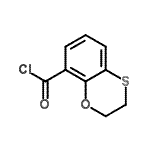 CAS#: 184094-12-0, 2,3-Dihydro-1,4-Benzoxathiine-8-Carbonyl Chloride