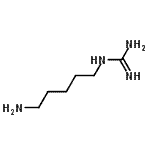 CAS 登录号：18431-52-2， 2-(5-氨基戊基)胍