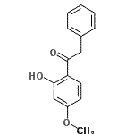 CAS 登录号：18439-96-8， 1-(2-羟基-4-甲氧基苯基)-2-苯乙酮