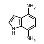 CAS#: 184485-83-4, 1H-Indole-4,7-Diamine