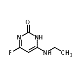 CAS 登录号：184648-52-0， 6-(乙基氨基)-4-氟-2(1H)-嘧啶酮