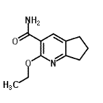 CAS 登录号：184761-06-6， 2-乙氧基-6,7-二氢-5H-环戊二烯并[b]吡啶-3-甲酰胺