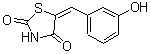 CAS 登录号：184840-72-0， (5E)-5-(3-羟基苄亚基)-1,3-噻唑烷-2,4-二酮