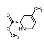 CAS 登录号：184880-01-1， 甲基(2S)-4-甲基-1,2,3,6-四氢-2-吡啶羧酸酯
