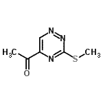 CAS#: 184895-81-6, 1-[3-(Methylsulfanyl)-1,2,4-Triazin-5-Yl]Ethanone