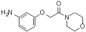 CAS#: 184944-87-4, 2-(3-Aminophenoxy)-1-(4-Morpholinyl)Ethanone