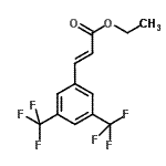 CAS 登录号：184969-49-1， 乙基(2E)-3-[3,5-二(三氟甲基)苯基]丙烯酸酯