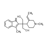 CAS#: 1850-32-4, 2-[(3Z)-3-Ethylidene-1-Methyl-4-Piperidinyl]-2-(3-Methyl-1H-Indol-2-Yl)-1,3-Propanediol