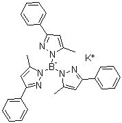 CAS#: 185034-21-3, (T-4)-Hydrotris(5-Methyl-3-Phenyl-1H-Pyrazolato)-Borate Potassium (1:1)