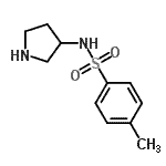 CAS 登录号：185057-53-8， 4-甲基-N-(3-吡咯烷基)苯磺酰胺