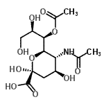 CAS#: 18529-63-0, (6R)-5-Acetamido-6-[(1R,2R)-1-acetoxy-2,3-dihydroxypropyl]-3,5-dideoxy-alpha-L-threo-hex-2-ulopyranosonic acid