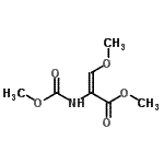 CAS#: 185391-58-6, Methyl (2E)-3-Methoxy-2-[(Methoxycarbonyl)Amino]Acrylate