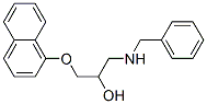 CAS 登录号：18542-14-8， 1-(1-萘氧基)-3-(苄基氨基)-2-丙醇