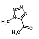 CAS 登录号：185445-05-0， 1-(1-甲基四唑-5-基)乙酮