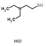 CAS 登录号：185463-71-2， 2-(二乙基氨基)乙硫醇盐酸盐(1:1)