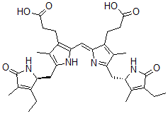 CAS#: 1856-98-0, 3,18-Diethyl-1,4,5,15,16,19,22,24-Octahydro-2,7,13,17-Tetramethyl-1,19-Dioxo-21H-Biline-8,12-Dipropionic Acid