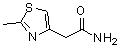 structure of CAS# 185623-66-9, 2-(2-Methyl-1,3-Thiazol-4-Yl)Acetamide;2-(2-methylthiazol-4-yl)acetamide;2-(2-Methyl-thiazol-4-yl)acetamide;2-(2-Methyl-thiazol-4-yl)-acetamide