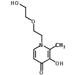 CAS 登录号：185743-65-1， 3-羟基-1-[2-(2-羟基乙氧基)乙基]-2-甲基-4(1H)-吡啶酮