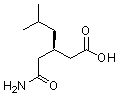 CAS 登录号：185815-61-6， (3R)-3-(2-氨基-2-氧代乙基)-5-甲基己酸
