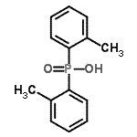 CAS 登录号：18593-19-6， 二(2-甲基苯基)次磷酸