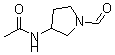 CAS 登录号：185942-08-9， N-(1-甲酰基-3-吡咯烷基)-乙酰胺