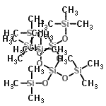 CAS 登录号：18602-90-9， 1,1,1,5,5,5-六甲基-3-[(三甲基硅烷基)氧基]-3-三硅氧烷基三(三甲基硅烷基)原硅酸盐